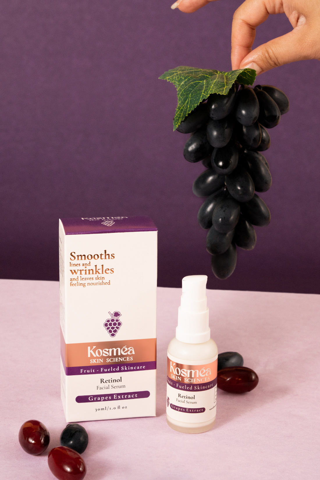 Retinol Serum with Grapes Extract